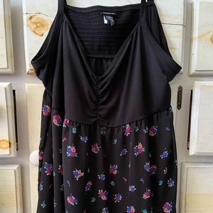 Spaghetti strap summer blouse